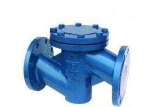 法蘭連接氟襯裏止回閥